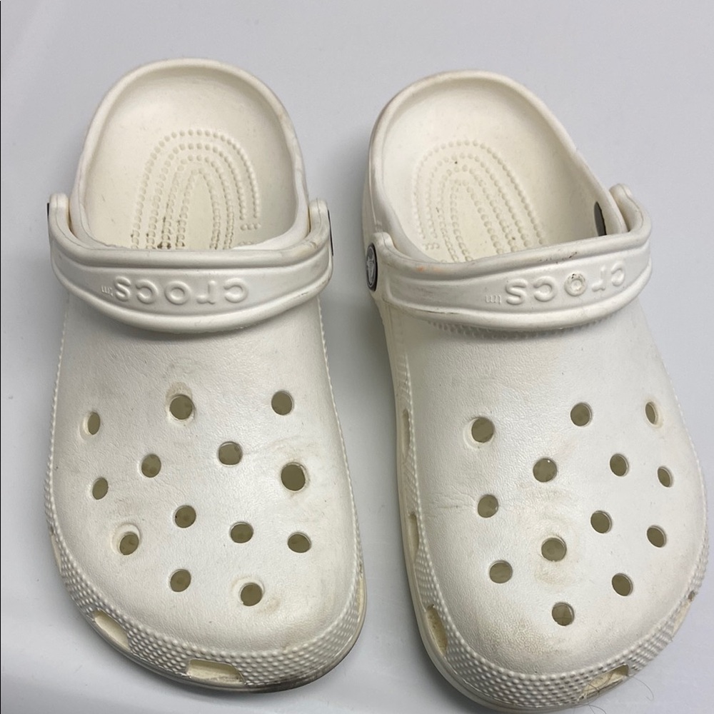 Crocs Kids Classic Clog - White